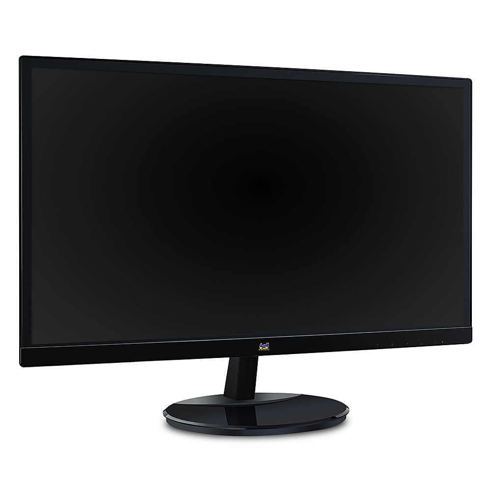 Angle View: ViewSonic - VA2459-SMH 24" LCD FHD Monitor (DisplayPort VGA, HDMI) - Black