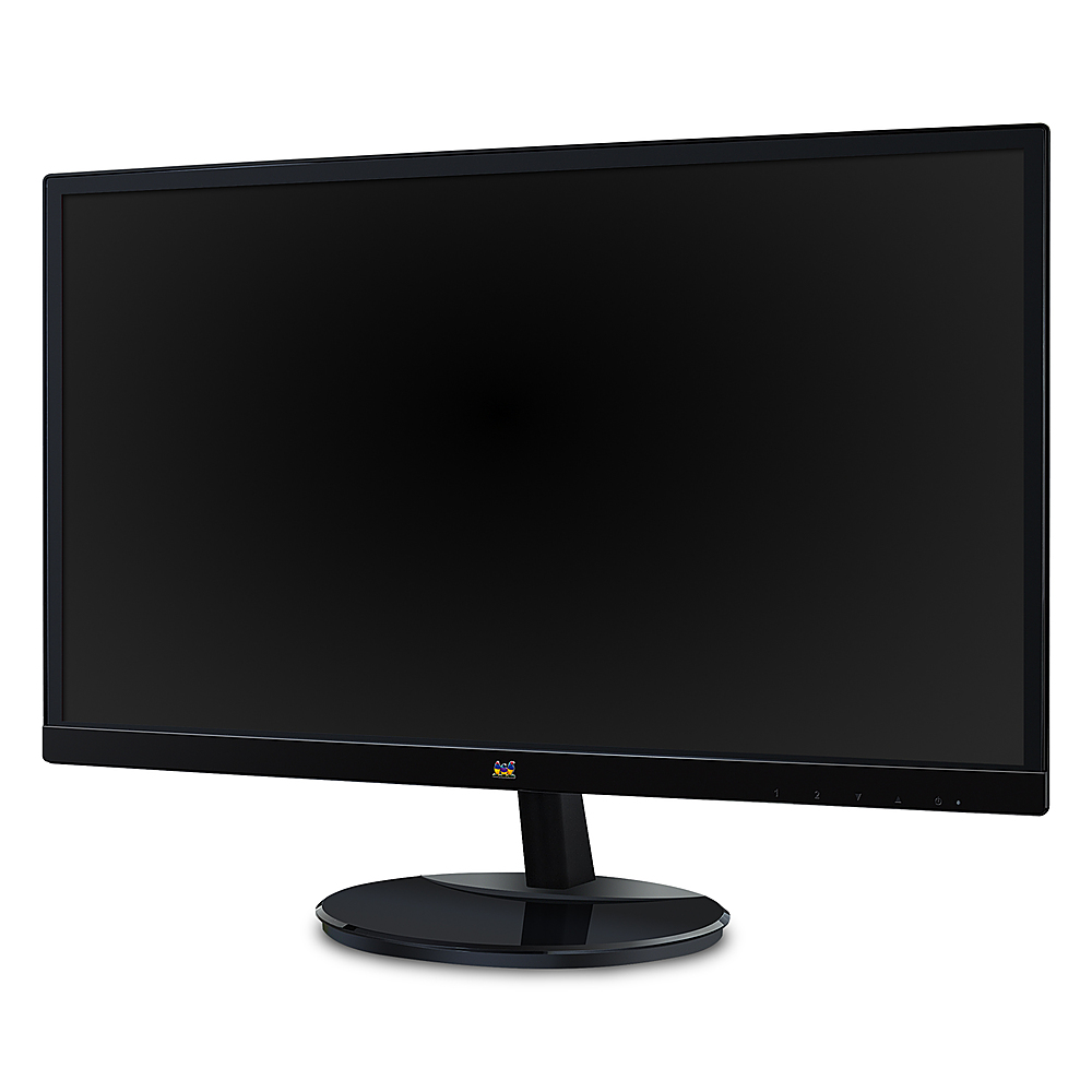 Left View: ViewSonic - VA2459-SMH 24" LCD FHD Monitor (DisplayPort VGA, HDMI) - Black