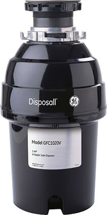 GE - 1 HP Disposer - Black