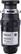 Front. GE - 1/2 HP Disposer - Black.