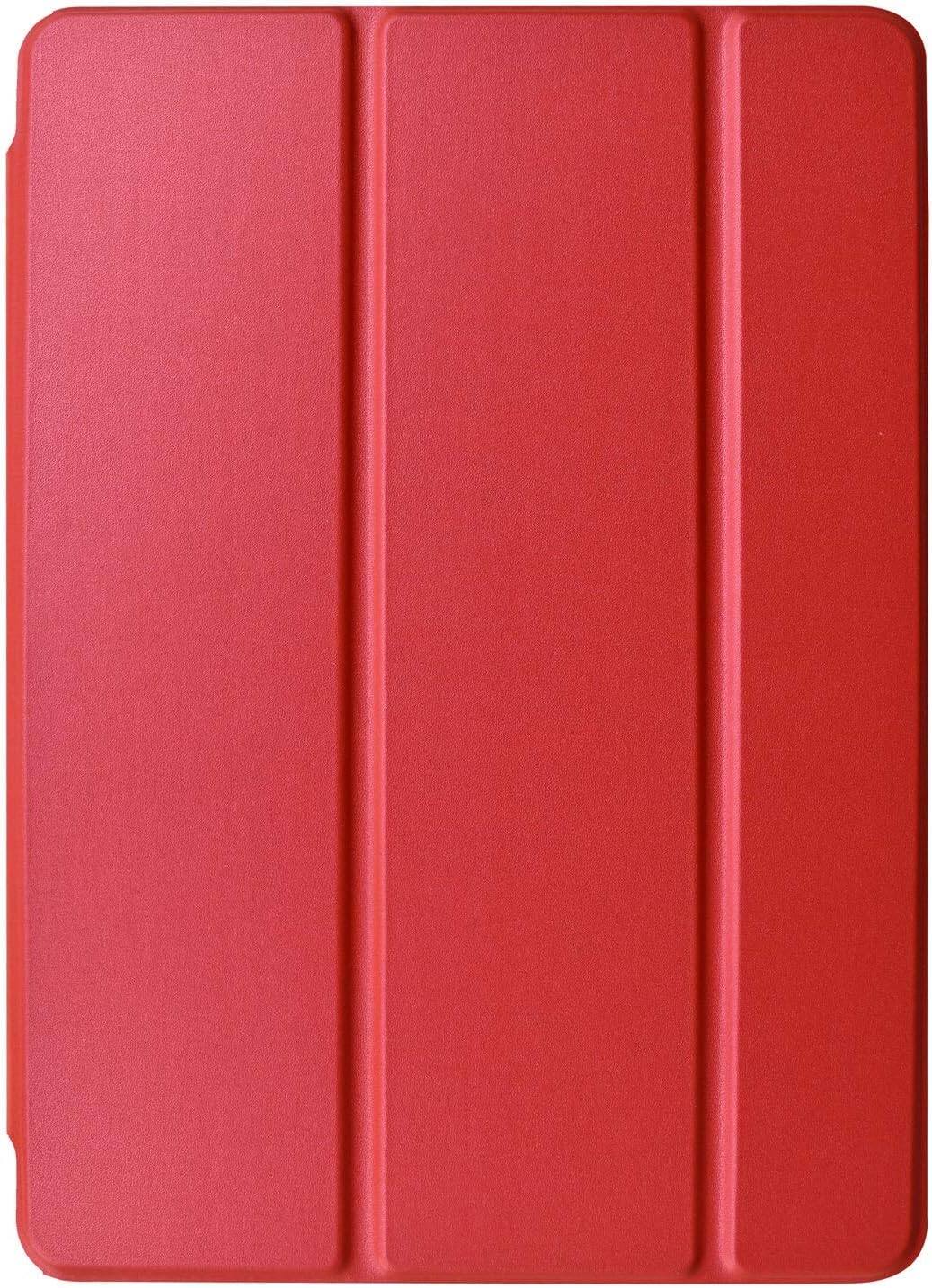 Front. DuraSafe Cases - iPad Pro 11" 2nd Gen 2020 Tri-Fold Protective Case with Auto Sleep/Wake A2228 A2068 A2230 A2231 A2377 A2459 A2301 A2460 - Red.