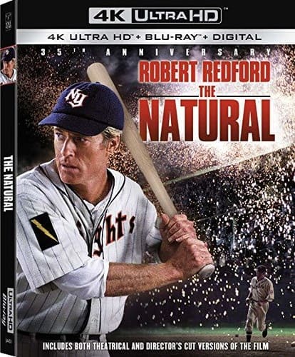 Front. The Natural - 4K Blu-Ray.