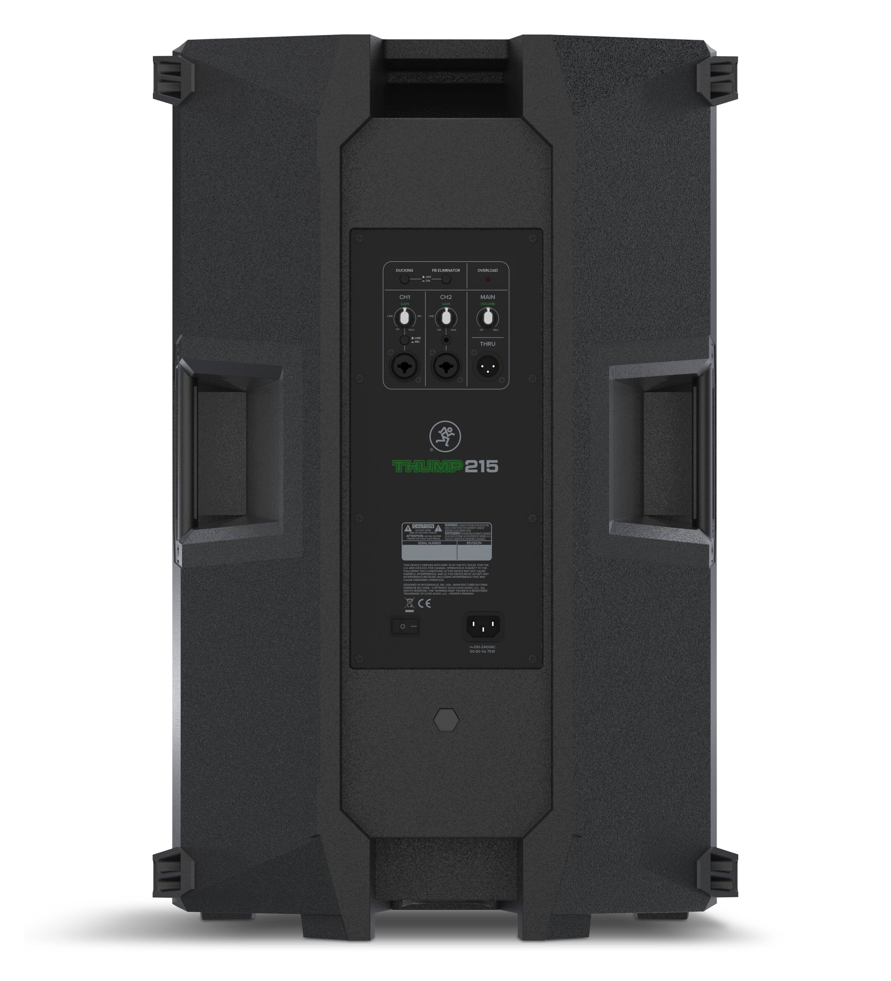 Alt View 12. Mackie - Thump215 15" Powered Loudspeaker - Black.