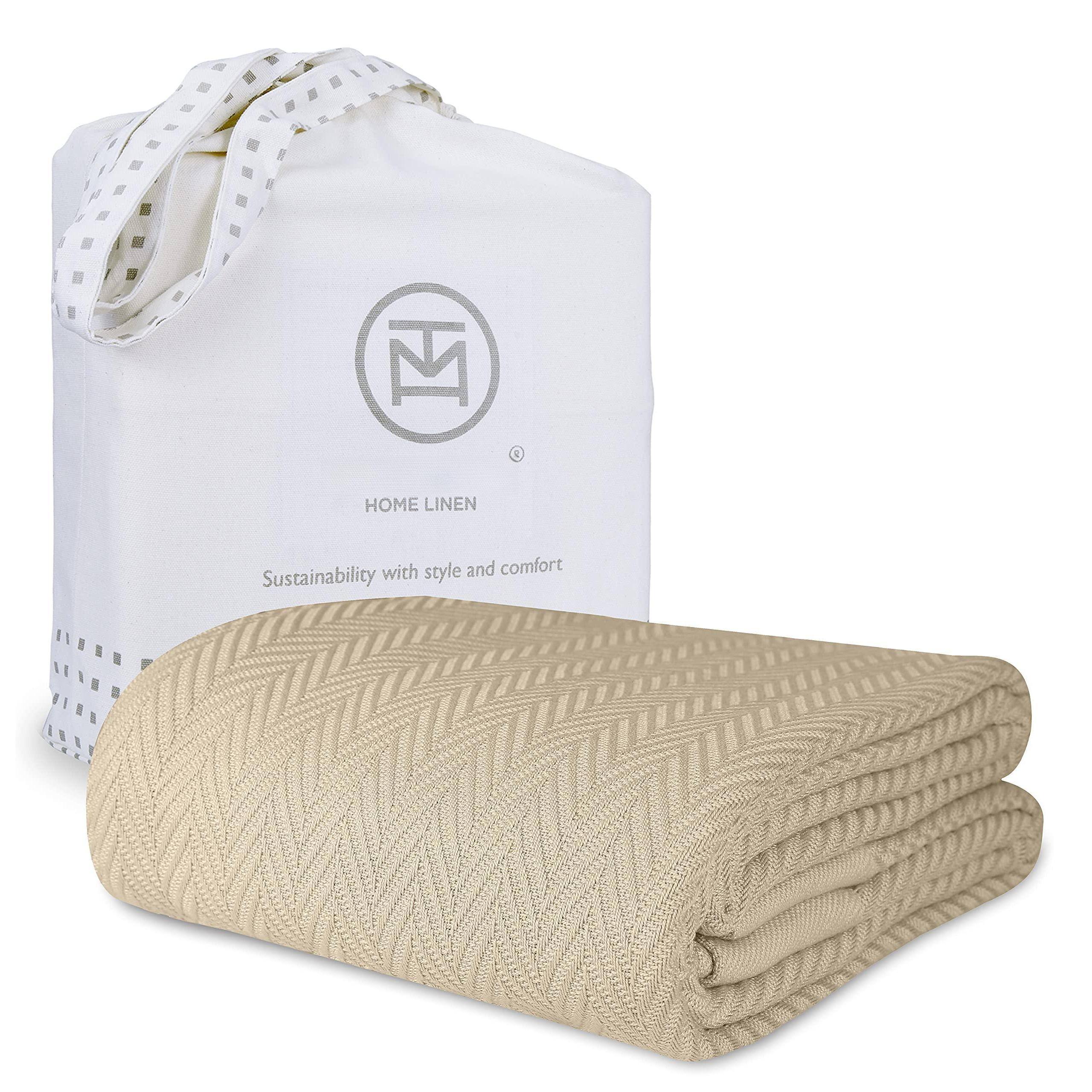 Beige-Twin (68" x 92")