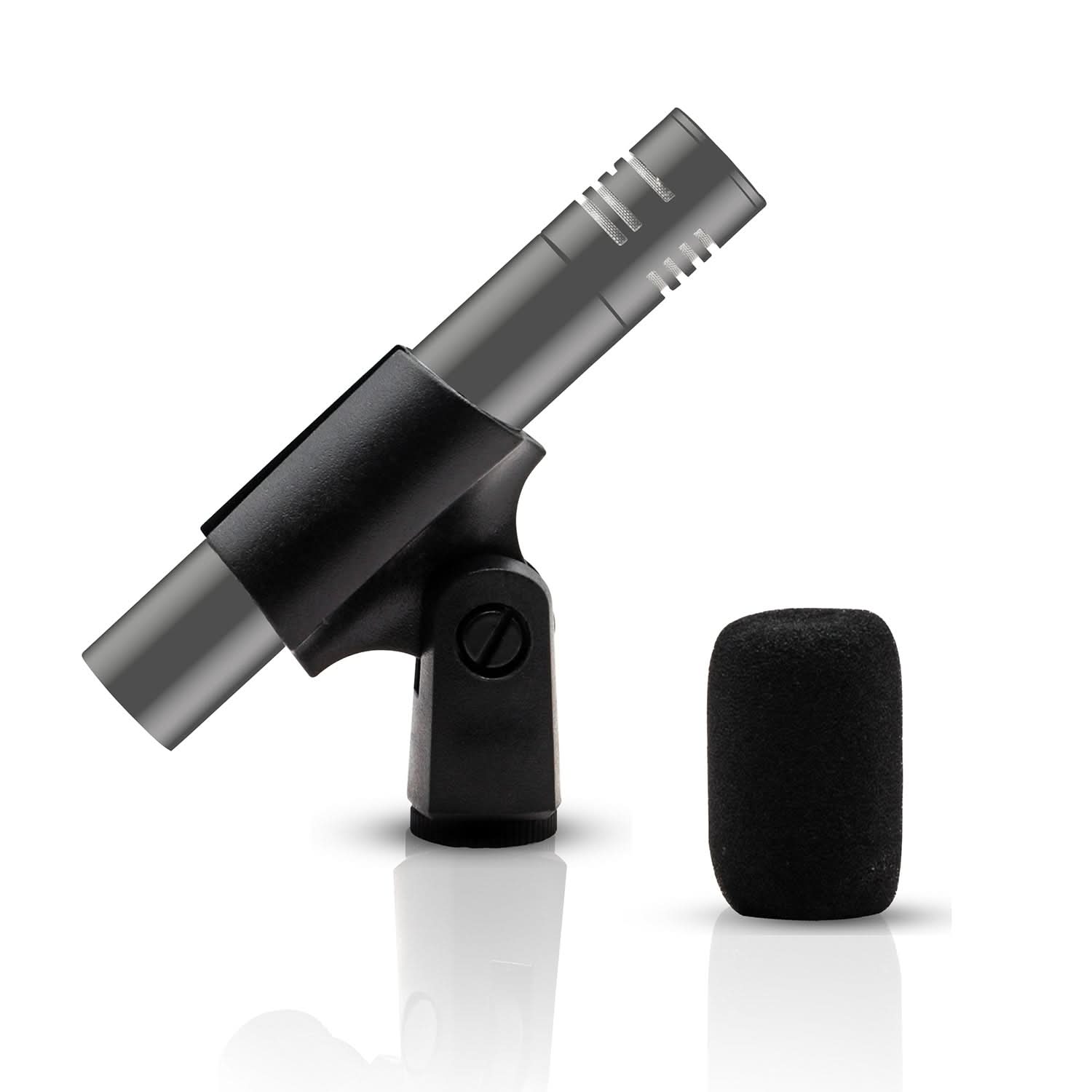 Front. 5 CORE - Instrument Microphone Professional XLR Cardioid Pencil Stick Condenser Mic-INSTRU MIC 300 GREY.