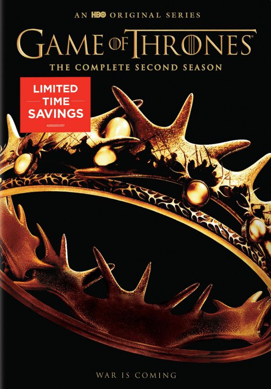 Game of Thrones: The Complete Second Season (DVD, 2012) for sale online
