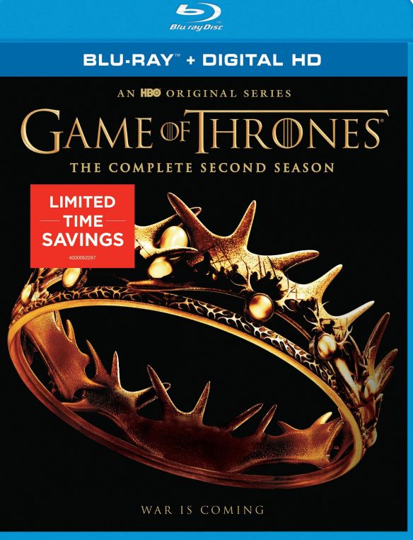  Game of Thrones: Season 2 [Blu-ray] [5 Discs]