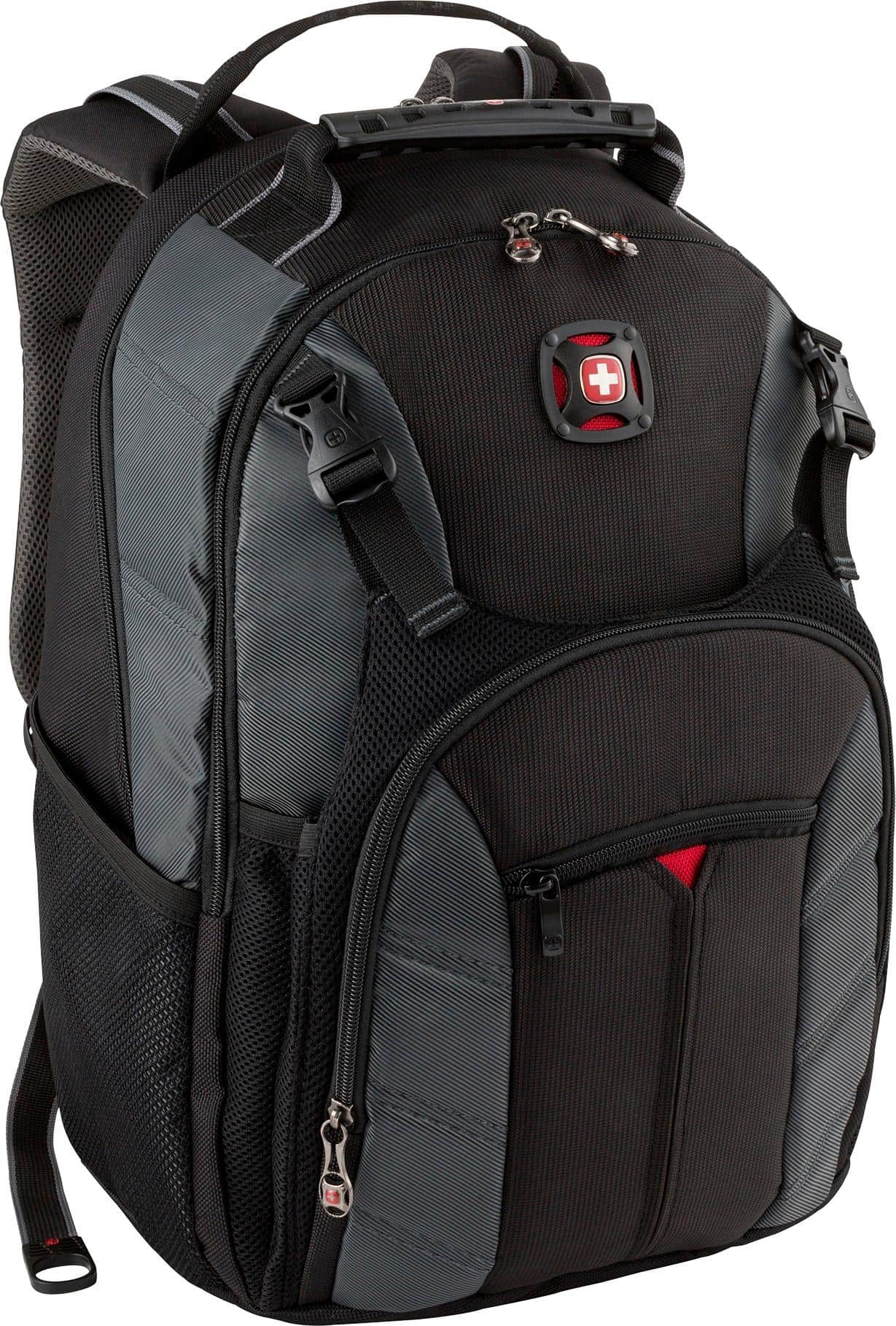SwissGear - Laptop Backpack - Gray - Larger Front