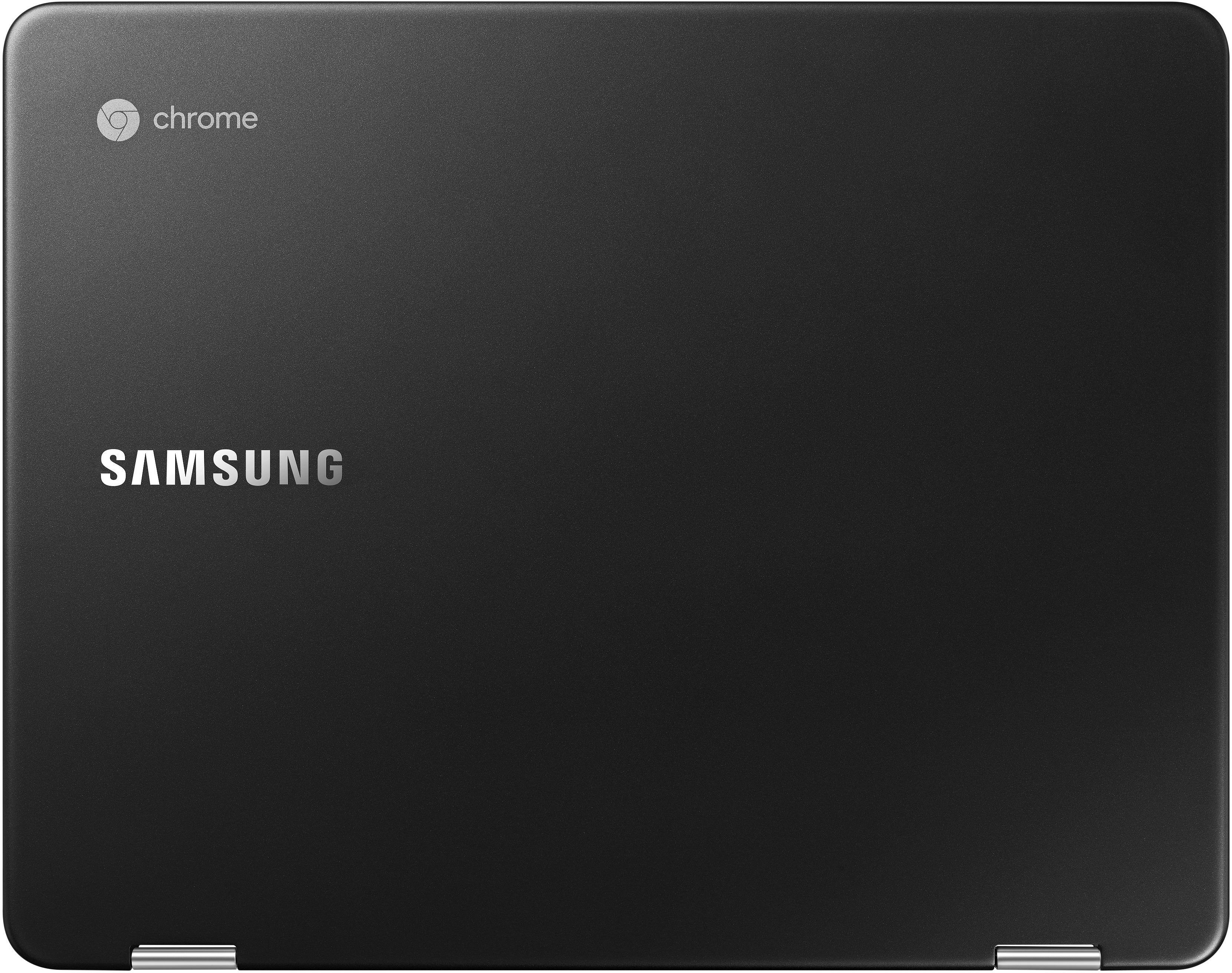 Alt View 10. Samsung - Pro 12.3" Touch-Screen Chromebook - Intel Core M3 - 4GB Memory - 32GB eMMC Flash Memory - Platinum Silver.