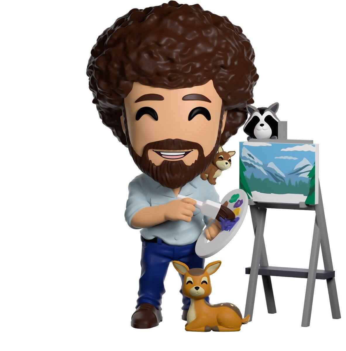 Alt View 1. Youtooz - Youtooz: Bob Ross Collection [Bob Ross and Friends] Vinyl Figure #3.