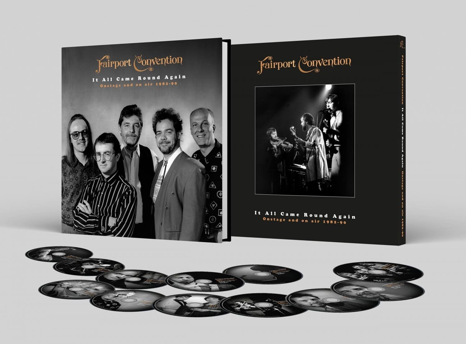 Fairport Convention - It All Came Round Again: Onstage & On Air 1982-1990 - 11CD+DVD Boxset  - COMPACT DISCS
