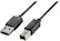 Front. Insignia™ - 10' USB 2.0 A-Male-to-B-Male Cable - Black.