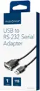 Alt View 1. Insignia™ - 1.3' USB-to-RS-232 (DB9) PDA/Serial Adapter Cable, with Prolific Chipset - Black.
