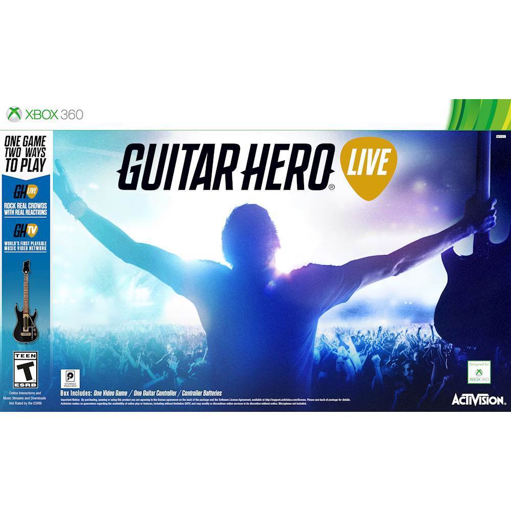 Guitar Hero Live Standard Edition Xbox 360 87422 - Best Buy