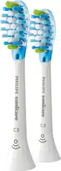 Philips Sonicare - Premium Plaque Control Brush Heads (2-Pack) - White - Angle_Zoom