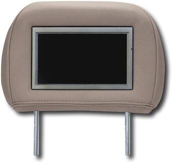 Front Standard. Epik - Custom Headrest Video Monitors for 95-99 GM - Medium neutral.