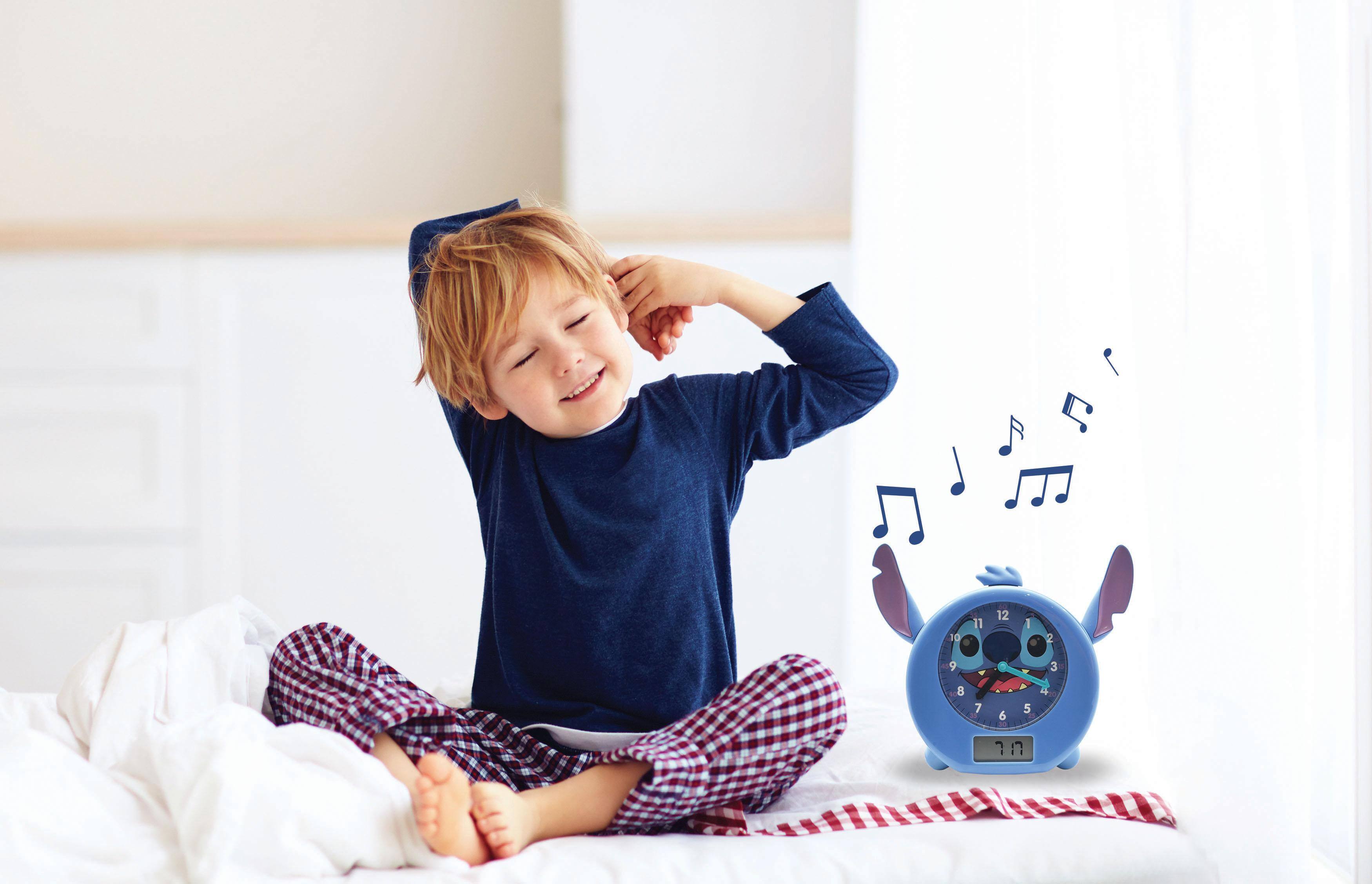 Alt View 3. Lexibook - Disney Stitch My Educational Sleep Companion with Night Light - BLUE.