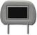 Front Standard. Epik - Custom Headrest Video Monitors for GM/GMC - Medium gray vinyl.