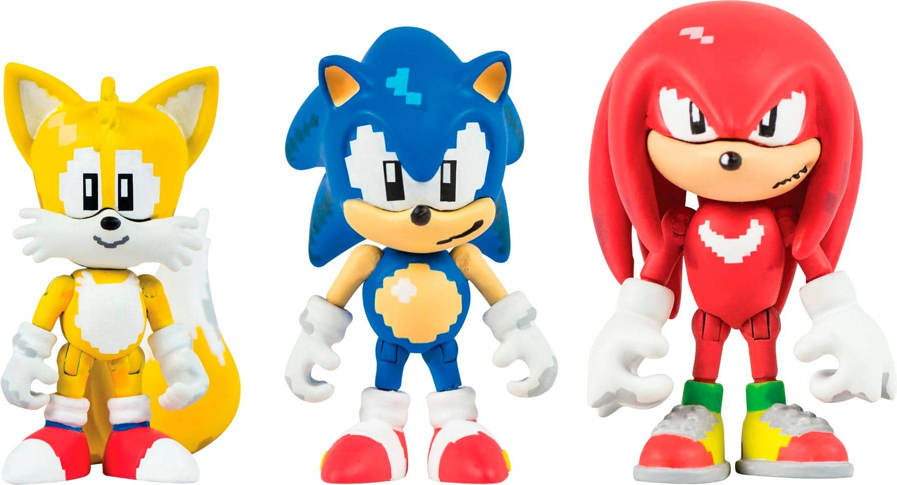 Sonic 3 Collector 16-bit Figure Pack 3pk