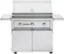 Angle. Sedona By Lynx - Gas Grill - Silver.