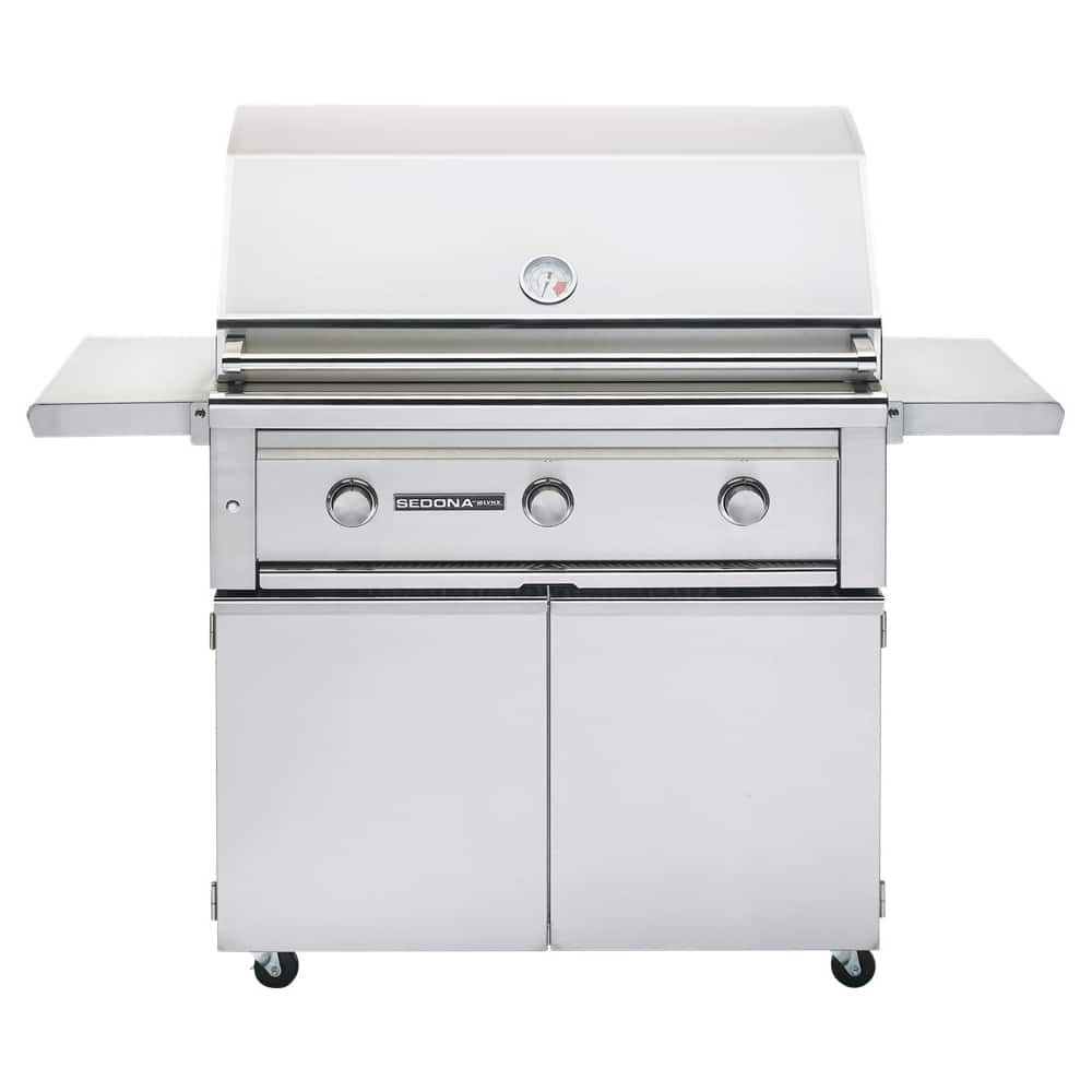 Angle. Sedona By Lynx - Gas Grill - Silver.