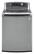 Front. LG - Wave Series 4.7 Cu. Ft. 12-Cycle Ultralarge-Capacity High-Efficiency Top-Loading Washer.