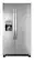 Front. Whirlpool - 25.4 Cu. Ft. Side-by-Side Refrigerator with Thru-the-Door Ice and Water - Universal Silver.