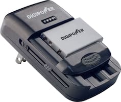 Digipower - RF-TC-U450 Re-fuel Battery Charger - Black - Front_Zoom