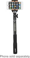 Digipower - TP-QPRBL Quikpod Selfie Rebel 37" Support System - Selfie Stick - Black - Angle_Zoom