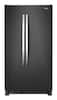 Whirlpool - 25.2 Cu. Ft. Side-by-Side Refrigerator - Black Ice-Front_Standard