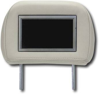 Front Standard. Epik - Custom Headrest Monitors for GM/GMC - Light neutral.