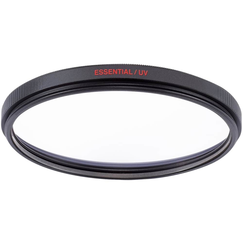 Angle. Manfrotto - Essential 52mm UV Lens Filter.