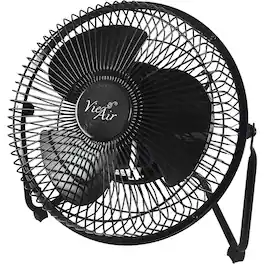 VieAir - 8" Desk Fan - Black