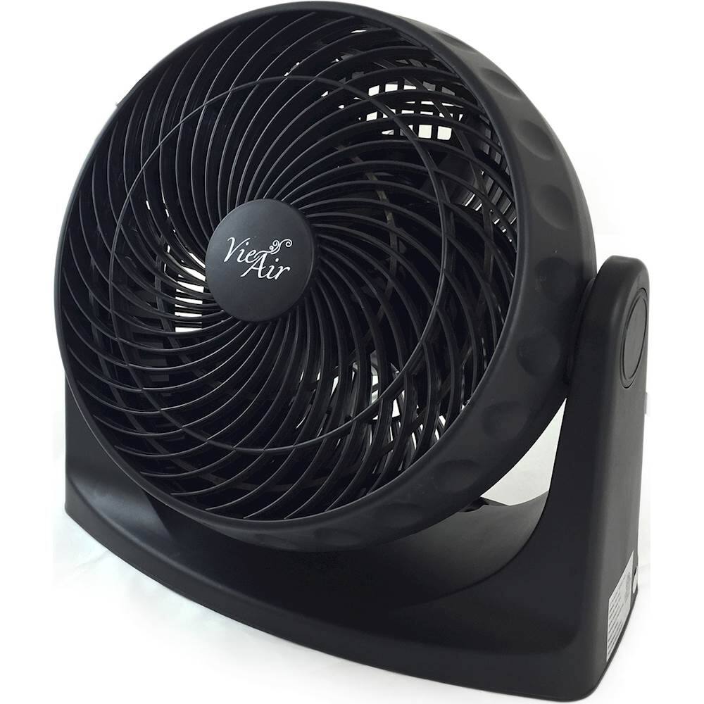 VieAir - 8" Desk Fan - Black