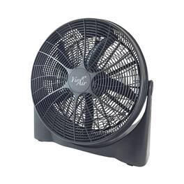 VieAir - 20" Floor Fan - Black