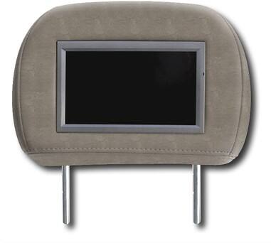 Front Standard. Epik - Custom Headrest Monitors for GM/GMC - Medium neutral.