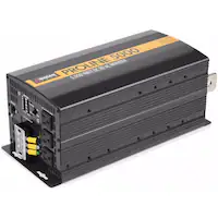 Wagan Tech - ProLine 5000W Power Inverter - Black - Front_Zoom