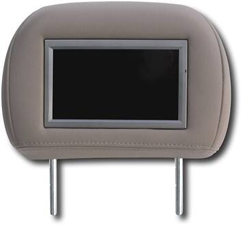 Front Standard. Epik - Custom Headrest Video Monitors for Denali - Stone gray.
