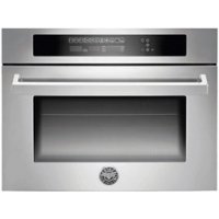 Bertazzoni - Professional Series 1.3 Cu. Ft. Built-In Microwave - Stainless steel - Front_Zoom