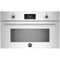 Bertazzoni - Professional Series 1.3 Cu. Ft. Built-In Microwave - Stainless steel - Front_Zoom