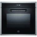 Front Zoom. Bertazzoni - Design Series 29.8" Built-In Single Electric Convection Wall Oven - Black.