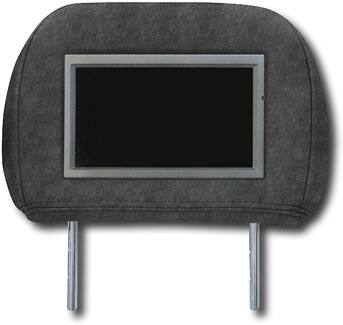 Front Standard. Epik - Custom Headrest Video Monitors for GM - Graphite cloth.
