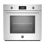 Front Zoom. Bertazzoni - Professional Series 29.8" Built-In Single Electric Convection Wall Oven - Stainless Steel.