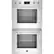 Front. Bertazzoni - Professional Series 29.8" Built-In Double Electric Convection Wall Oven - Stainless Steel.