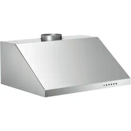 Front. Bertazzoni - Professional Series 24" Convertible Range Hood - Stainless Steel.