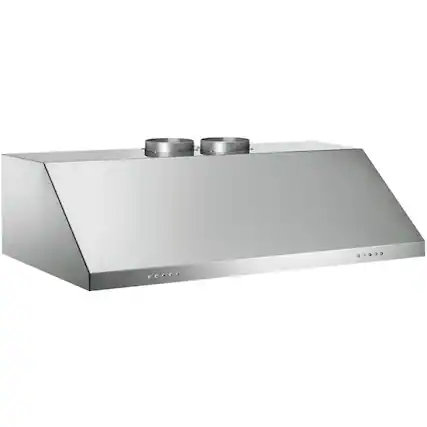 Front. Bertazzoni - Professional Series 48" Convertible Range Hood - Stainless Steel.