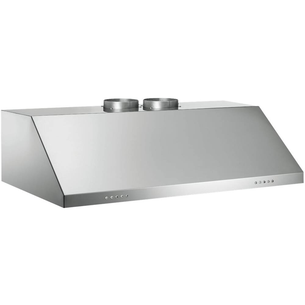 Front. Bertazzoni - Professional Series 48" Convertible Range Hood - Stainless Steel.
