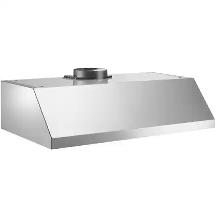 Front. Bertazzoni - Professional Series 36" Convertible Range Hood - Stainless Steel.