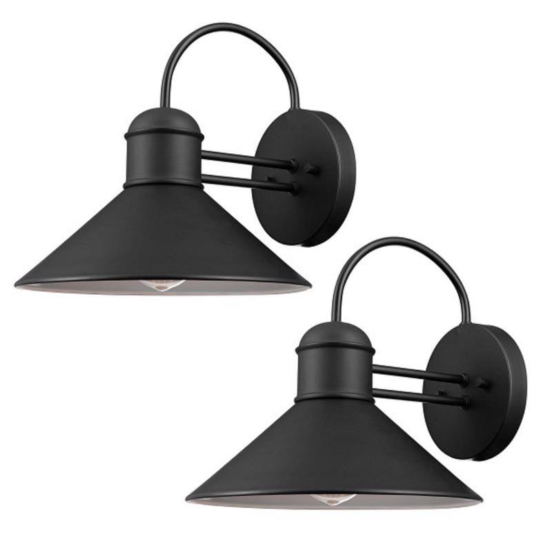 Angle. Globe Electric - Globe Electric Sebastien 1-Light Matte Black Wall Sconce.