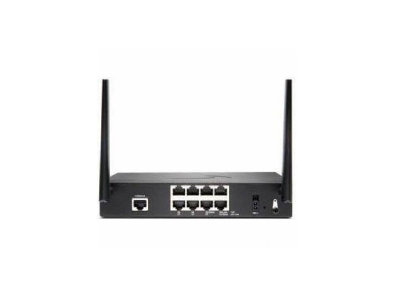 Alt View 1. SonicWall - SonicWall TZ370W Wireless Firewall (Gen 7) w/ 3-Year Security Suite & 1-Year CSE - Black.
